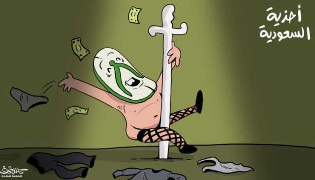 المنشار السعودي يرهب “الحاوري” بوق الإصلاح (شاهد الصورة)