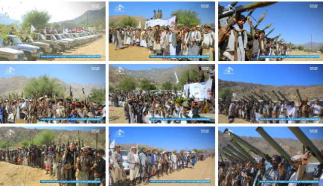 استنفار مسلح عارم لقبائل منبه على الحدود مع السعودية تأكيداً على الجهوزية ومواجهة أي تصعيد (ألبوم صور)