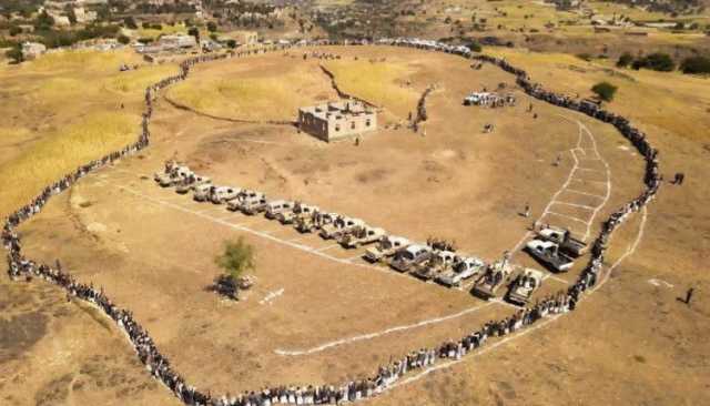 نفير قبائل مديرية جبل الشرق وفاء للشهداء وإعلان الجهوزية (شاهد الصور)