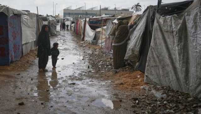 متحدث الدفاع المدني في غزة: آلاف الخيام تغرق والنازحون ينامون في العراء