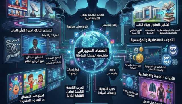 انفو…| خارطة أدوات الحرب الناعمة ومجالات الاستهداف