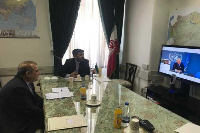 مباحثات أممية إيرانية حول الأوضاع السياسية والإنسانية في اليمن