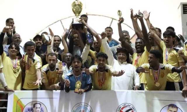 خبيل المهرة يتوج ببطولة الدوري اليمني لكرة الطائرة