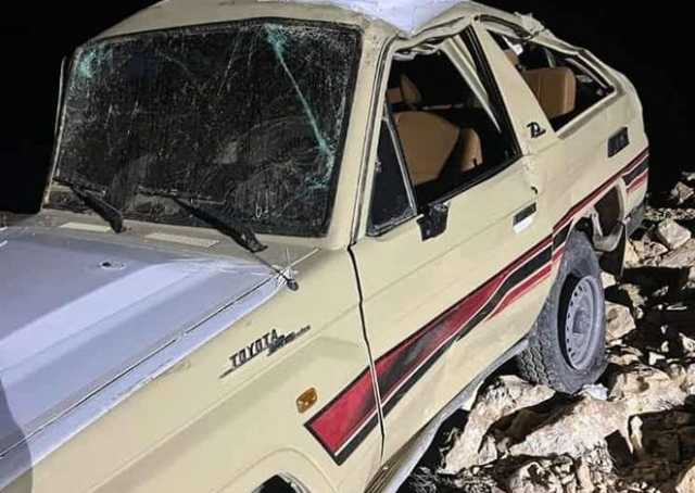 حضرموت…وفاة ثلاثة أشخاص جرفت السيول سيارتهم في وادي العين