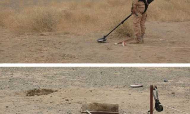 مشروع “مسام” يكشف عن حقل ألغام يهدد المدنيين جنوب الحديدة
