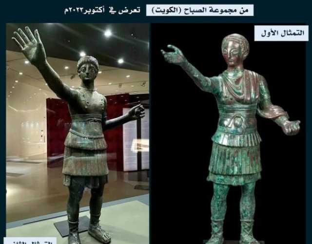 تمثال برونزي يمني نادر معروض للبيع في صنعاء