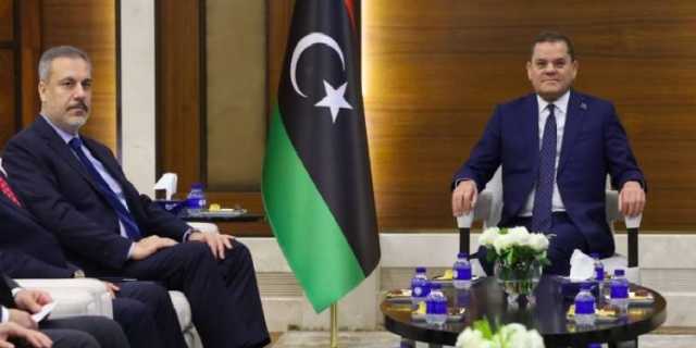 هاكان فيدان يلتقي الدبيبة