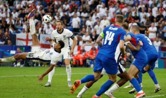 إنكلترا تهزم سلوفاكيا وتعبر لربع نهائي اليورو