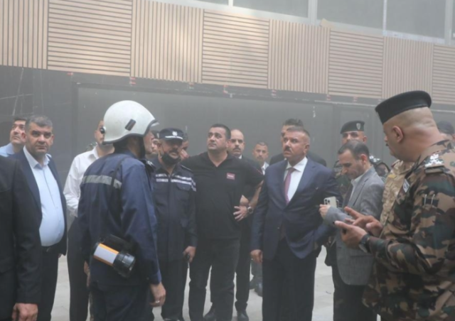 نواب: حريق مستشفى الشعب من فعل فاعل