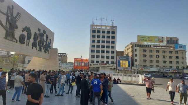 بغداد تستيقظ على تظاهرتين