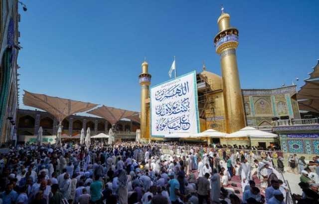 نحو 4 ملايين زائر توافدوا الى النجف خلال أيام عيد الغدير