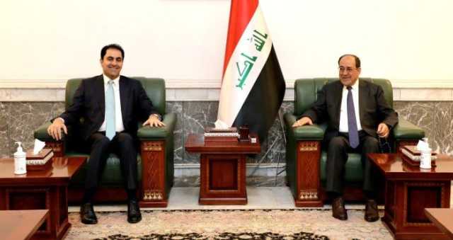 المالكي والمندلاوي يؤكدان على اهمية تنسيق المواقف بين القوى النيابية