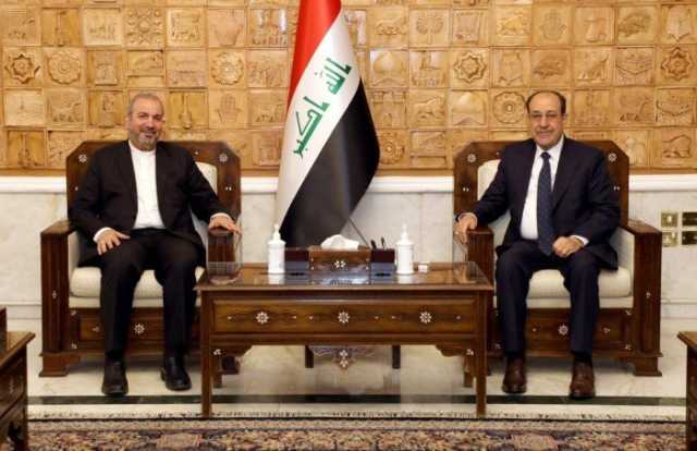 المالكي والسفير الإيراني يبحثان مستجدات الأوضاع على الساحتين الاقليمية والدولية