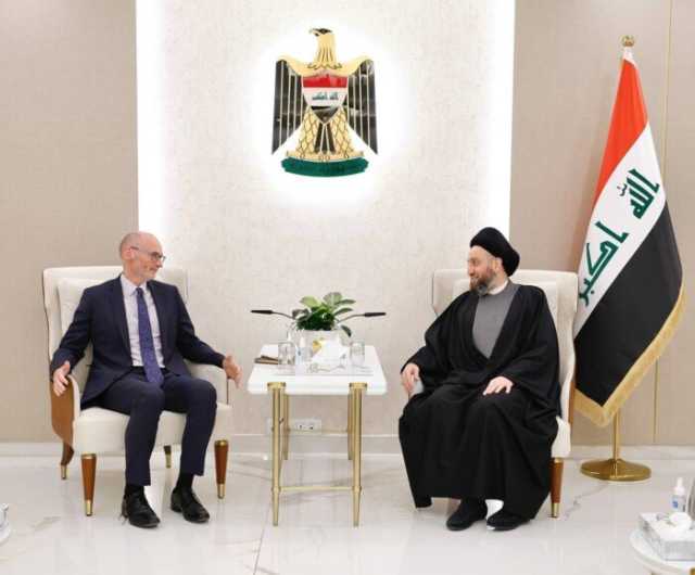 الحكيم يجدد دعمه للحكومة في ملف التفاوضي مع التحالف الدولي