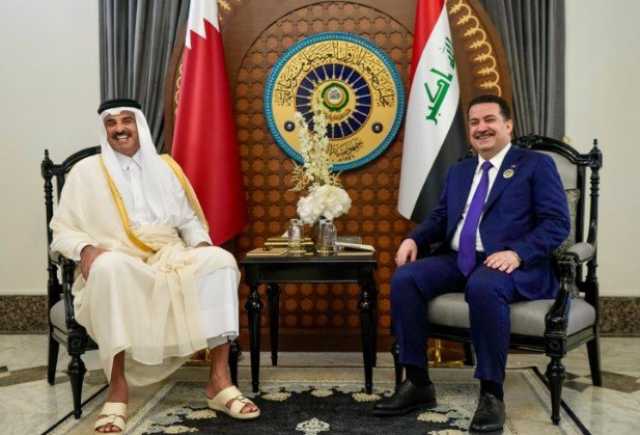 أمير قطر يغادر بغداد دون خطاب في القمة العربية