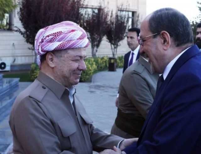 المالكي و بارزاني يبحثان تشكيل الحكومة وملفات بغداد وأربيل