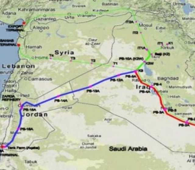 خبير نفطي: ذريعة الحكومة بمد انبوب العقبة واهية