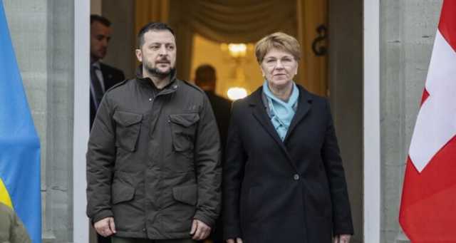 رئيسة سويسرا : زيلينسكي طلب منا تنظيم قمة للسلام في أوكرانيا