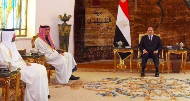 السيسي يبحث مع رئيس وزراء قطر ومدير المخابرات الأمريكية هدنة غزة