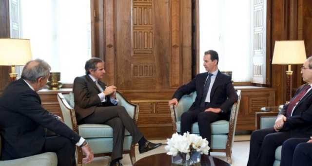 الرئيس الأسد يبحث مع مدير الوكالة الدولية للطاقة الذرية التعاون في البرامج السلمية