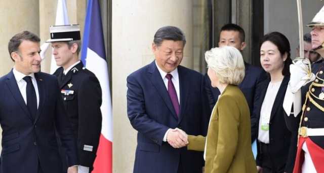 الرئيس الصيني: بكين مستعدة للعمل مع أوروبا لدعم عقد مؤتمر سلام بشأن الصراع الفلسطيني الإسرائيلي