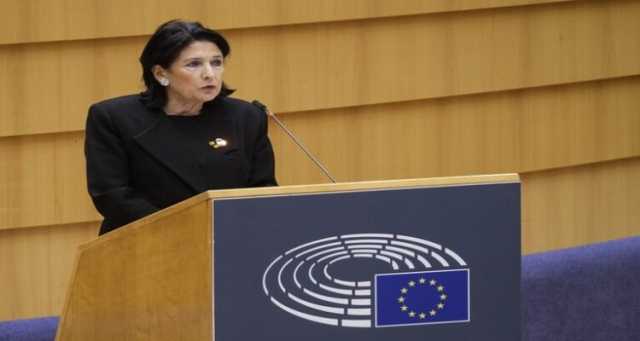 رئيسة جورجيا تستخدم حق النقض ضد قانون “التأثير الأجنبي”