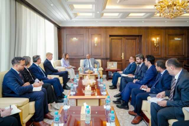 الزبيدي يلتقي غروندبرغ ويؤكد على حل قضية 'شعب الجنوب' في إطارها التفاوضي