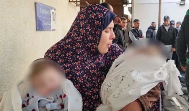 صاروخ إسرائيلي يغتال توأمين انتظرتهما فلسطينية 11 عاما