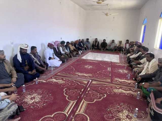 حلف قبائل حضرموت يناقش الترتيبات لعقد لقاء موسع لأبناء المحافظة لنيل استحقاقاتها 'المشروعة'