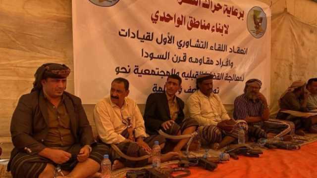 أبين.. حراك الكرامة يطالب بمعالجة الإقصاء والتهميش لقيادات مقاومة قبائل 'لقموش'