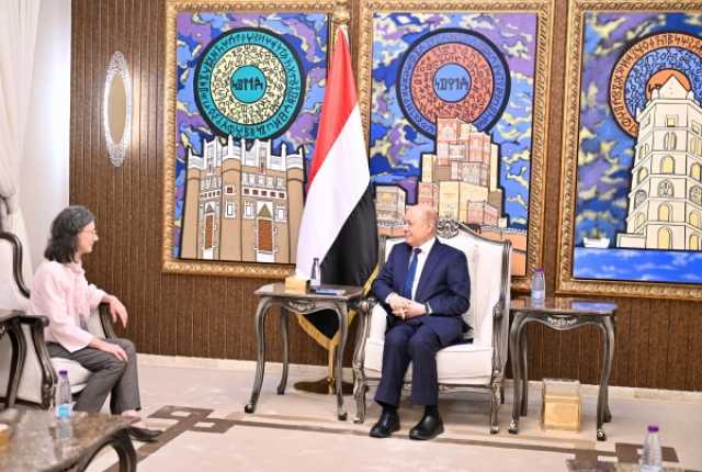 العليمي يحذر: الممرات المائية ستظل بؤرة توتر دائمة مع سيطرة الحوثيين على مناطق مشاطئة