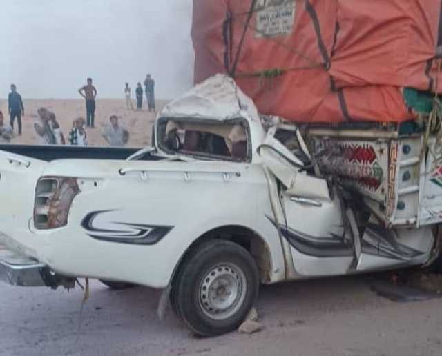 وفاة وإصابة 135 شخصا بحوادث مرورية خلال أسبوعين في المحافظات المحررة