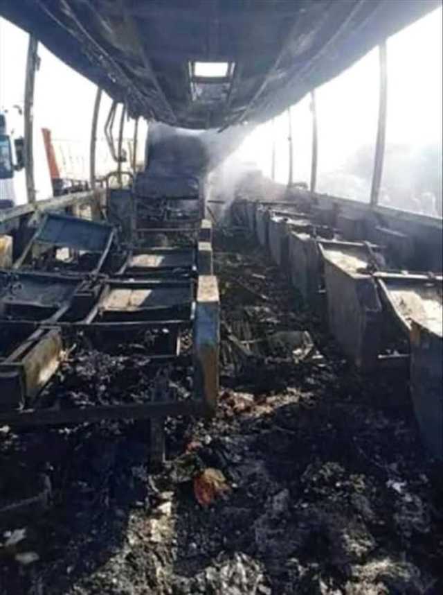 النقل توجه بتشكيل لجنة تحقيق لمعرفة ملابسات حادث العرقوب في أبين