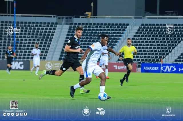 تضامن حضرموت يتعادل مع النهضة العماني ويحتل وصافة المجموعة الثانية