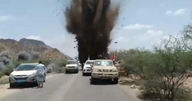 إصابة 3 من عناصر مليشيا الانتقالي بتفجير عبوة ناسفة في مودية أبين