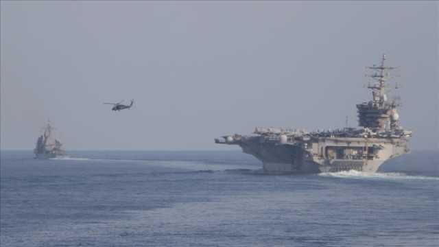 حاملة الطائرات 'أيزنهاور' الأمريكية تعبر مضيق هرمز لدخول مياه الخليج