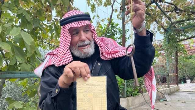 'الكوشان' و'المفتاح'.. رمزان لتمسك الغزيين في الأردن بأمل العودة