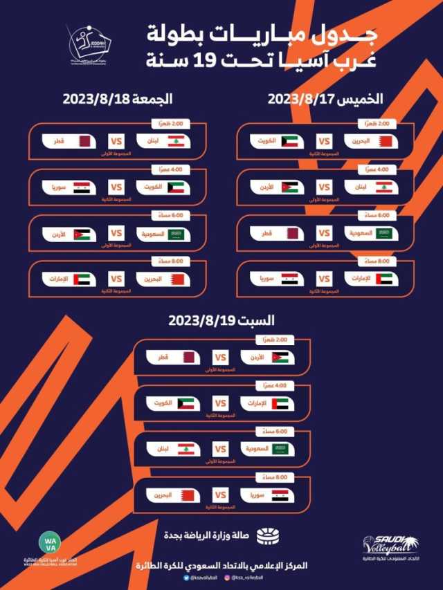 استعدادًا لبطولة غرب آسيا.. طائرتنا تستعد لضربة البداية أمام السعودية
