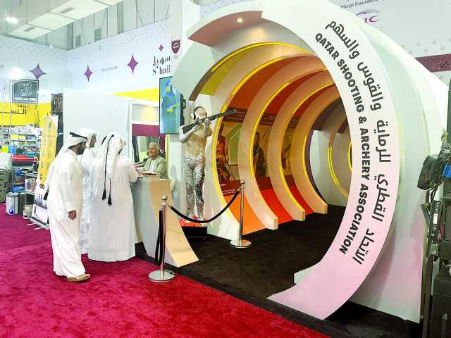 أنشطة الرماية حاضرة في معرض سهيل 2023