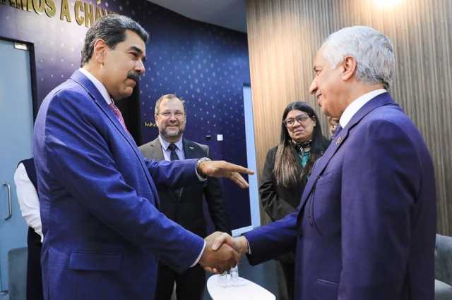 رئيس فنزويلا يستقبل وزير الدولة للشؤون الخارجية