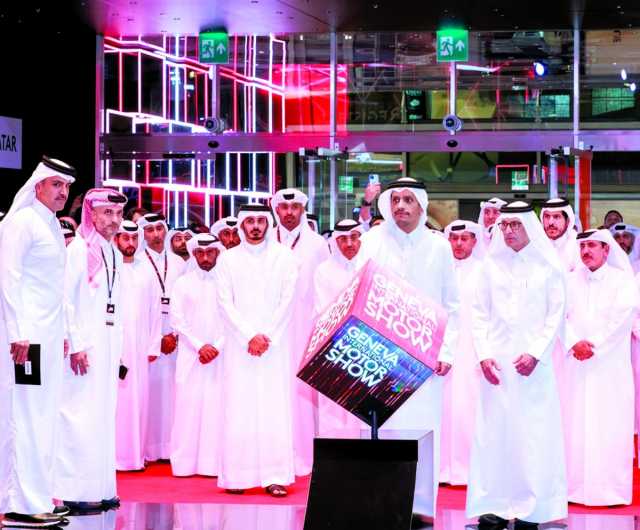 رئيس الوزراء يفتتح «جنيف الدولي للسيارات- قطر 2023»