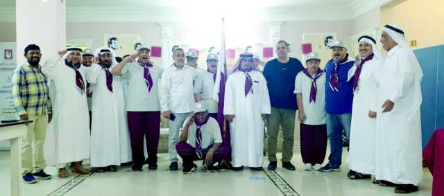 طلاب «القطرية للتأهيل» يحتفون بيوم المعلم