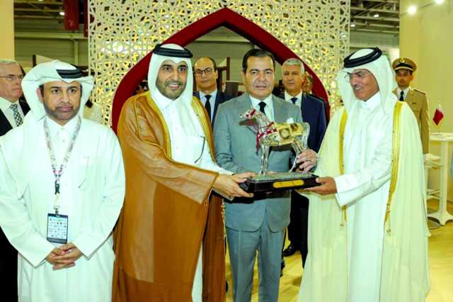 الأمير رشيد يزور الجناح القطري بحضور سفيرنا في المغرب.. افتتاح معرض الفرس بمشاركة نادي السباق والفروسية