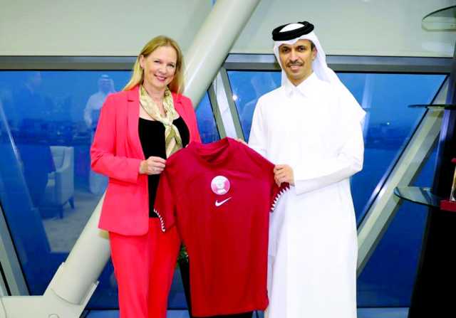 البوعينين استقبل رئيسة الاتحاد البلجيكي