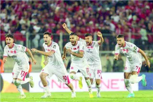 الوداد يتأهل لنهائي الدوري الأفريقي