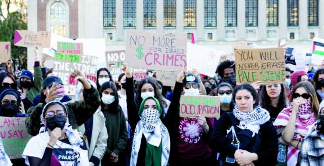 التوتر يتصاعد في جامعات أمريكية بسبب مظاهرات ضد الحرب