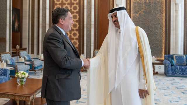  سمو الأمير يستقبل السفير البريطاني بمناسبة انتهاء فترة عمله