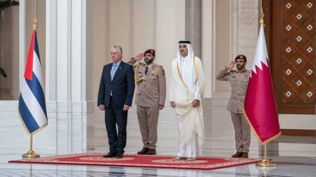 سمو الأمير والرئيس الكوبي يعقدان جلسة مباحثات رسمية