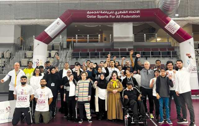 «الرياضة للجميع» ينظم فعاليات لذوي الاحتياجات