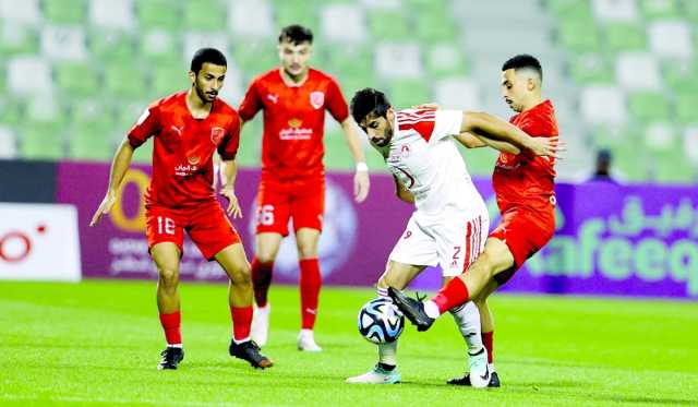القطراوي والعربي في نصف نهائي كأس أريد